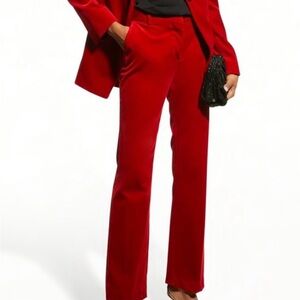 Frame Denim Vibrant Red Women's Trousers